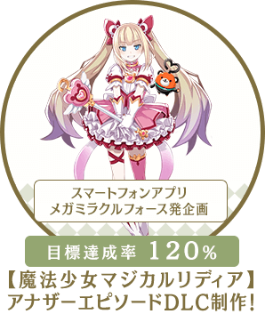 目標予約達成率120%返礼品:【魔法少女マジカルリディア】アナザーエピソードDLC制作！